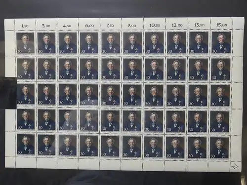 Berlin 377 postfrisch Bogen #JP408