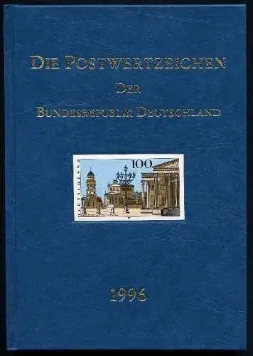 BRD Bund Jahrbuch der Deutschen Post 1996 postfrisch #JS237