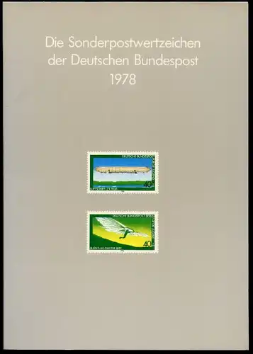 BRD Bund Jahrbuch der Deutschen Post 1978 postfrisch #JS244