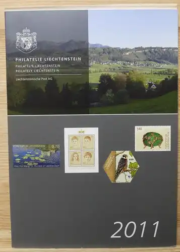 Liechtenstein Jahresmappe 2011 postfrisch komplett #JS224