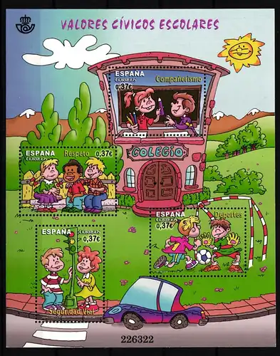 Spanien Block 241 postfrisch #JT110