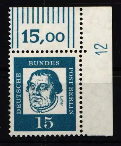 Berlin 203 DZ postfrisch Druckerzeichen 12 #JR345