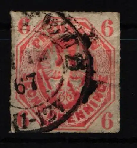 Preußen 15 gestempelt leichte Mängel #JS946