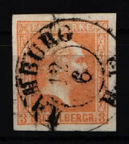 Preußen 12 gestempelt gut geschnitten #JS960