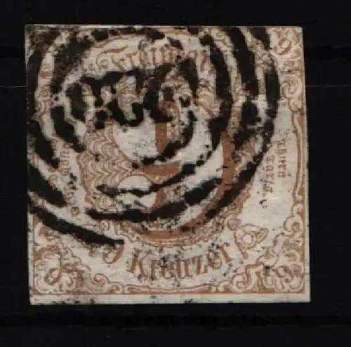 Thurn & Taxis 34 gestempelt gut geschnitten #JT353