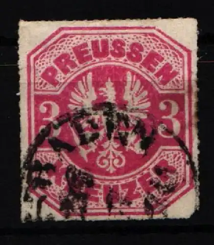 Preußen 24 gestempelt leichte Mängel #JS934