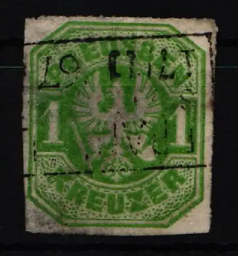 Preußen 22 gestempelt Mängel #JS933