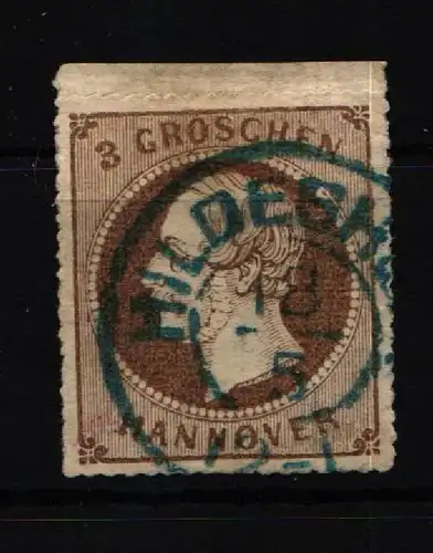 Hannover 25y gestempelt signiert Drahn #JT403