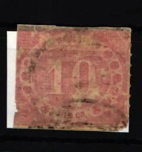 Preußen 20 gestempelt leichte Mängel wie im Michel beschrieben #JT452