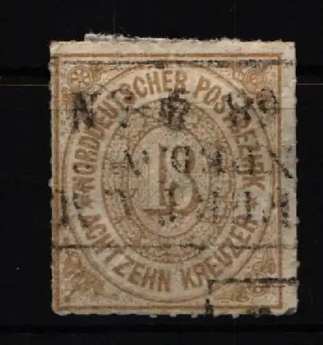 Norddeutscher Bund 11 gestempelt #JT437