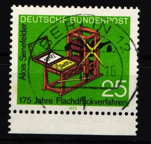 BRD Bund 715 gestempelt Vollstempel Berlin 12 Ersttag #JT582