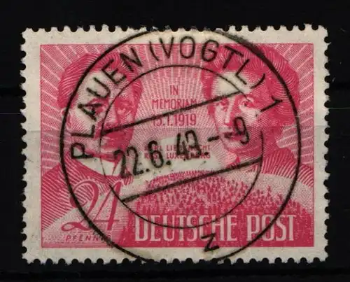 SBZ 229 gestempelt Vollstempel #JU428