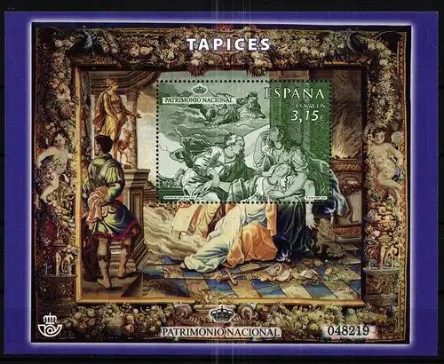 Spanien Block 259 postfrisch #JU170