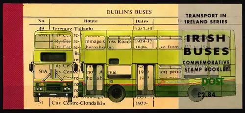 Irland MH 23 postfrisch als Markenheftchen #JY043