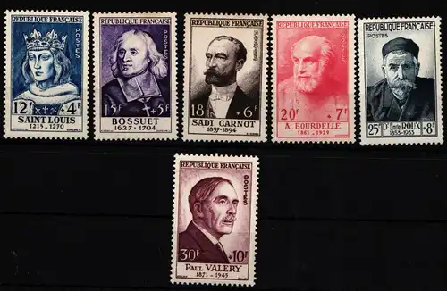 Frankreich 1015-1020 postfrisch #JX158