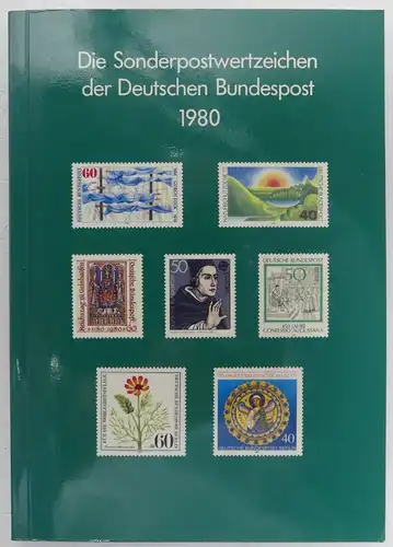 BRD Bund Jahrbuch der Deutschen Post 1980 postfrisch #JS247