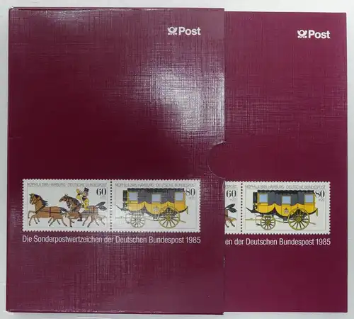 BRD Bund Jahrbuch der Deutschen Post 1985 postfrisch #JS252