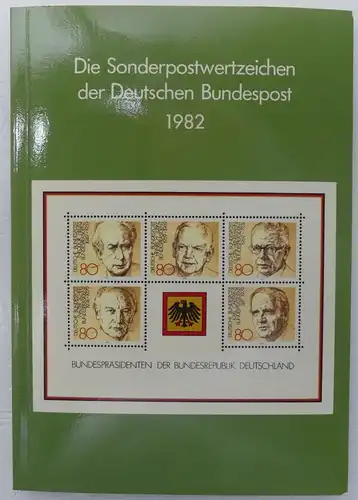 BRD Bund Jahrbuch der Deutschen Post 1982 postfrisch #JS258