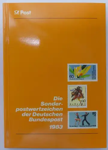 BRD Bund Jahrbuch der Deutschen Post 1983 postfrisch #JS259