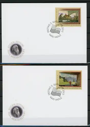 Liechtenstein 1690-1691 Ersttagesbrief/FDC #JW873