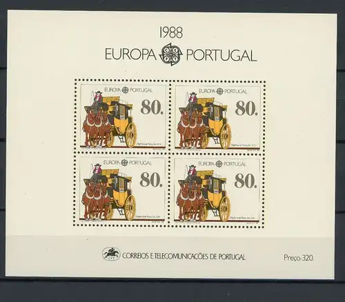 Portugal Jahrgang 1988 1739-1771, Block 57-61 postfrisch #JW919