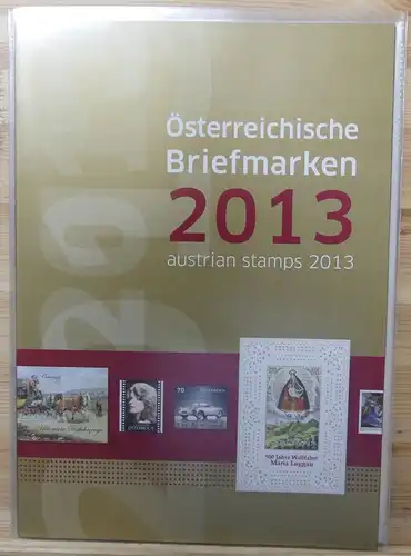 Österreich Jahresmappe 2013 postfrisch #JS270