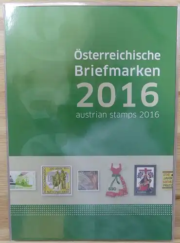 Österreich Jahrbuch 2016 postfrisch #JS267