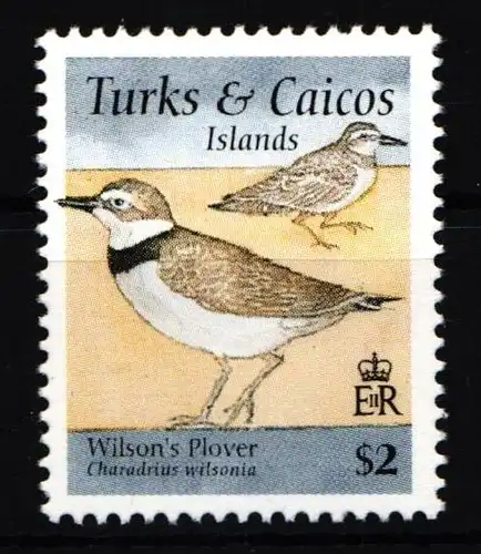 Turks und Caicos 1257 postfrisch Vögel #JS310