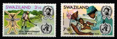 Swaziland 197-198 postfrisch #JY627