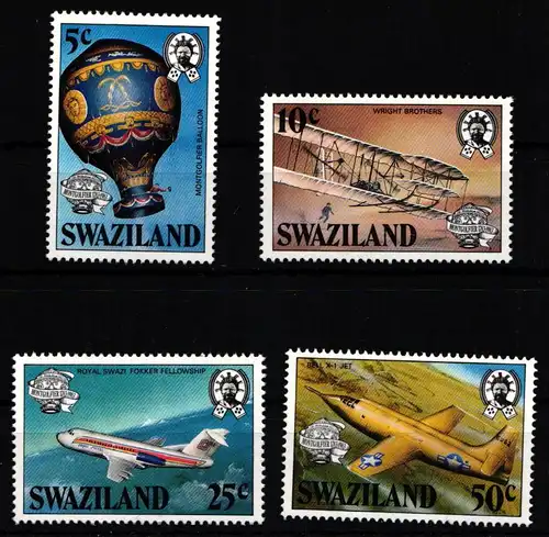 Swaziland 432-435 postfrisch #JY678