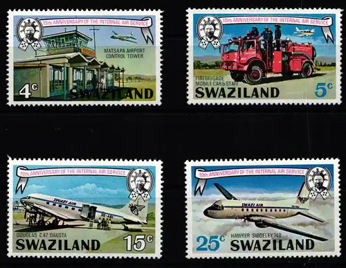 Swaziland 224-227 postfrisch #JY634