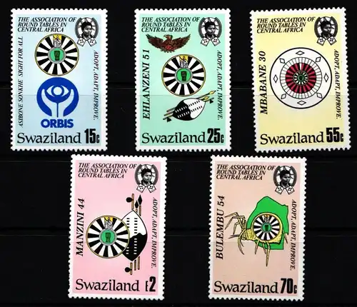 Swaziland 510-514 postfrisch #JY694