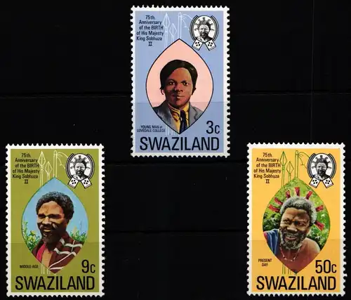 Swaziland 211-213 postfrisch #JY631