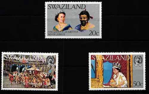 Swaziland 266-268 postfrisch #JY640