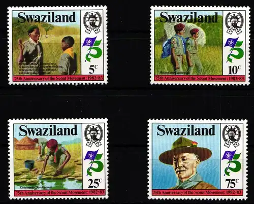 Swaziland 415-418 postfrisch #JY672