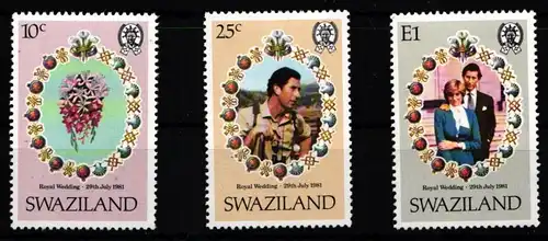 Swaziland 375-377 postfrisch #JY664