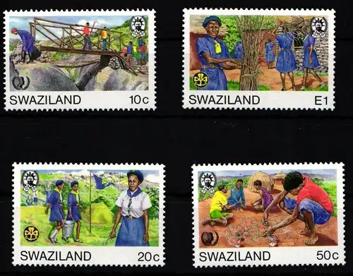 Swaziland 494-497 postfrisch #JY691