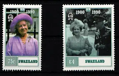 Swaziland 569-570 postfrisch #JY699