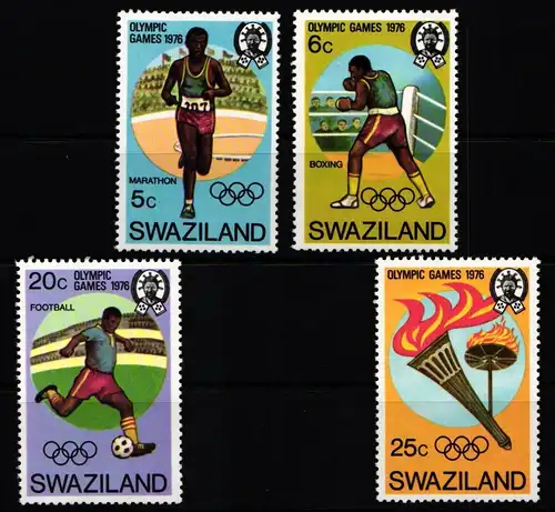Swaziland 253-256 postfrisch #JY637