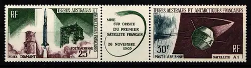 Französische Gebiete in der Antarktis (TAAF) 33-34 mit Falz #JY736