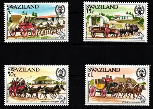 Swaziland 454-457 postfrisch #JY683