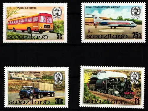 Swaziland 367-370 postfrisch #JY662