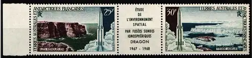 Französische Gebiete in der Antarktis (TAAF) 42-43 postfrisch #JY729