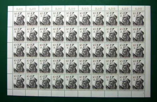 Berlin 50er Bogen 390 postfrisch Formnummer 1 #JZ001
