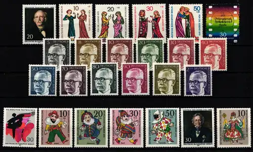 Berlin Jahrgang 1970 postfrisch #B-XX-1970