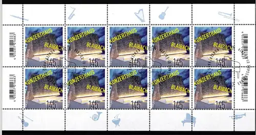 BRD Bund 3451 gestempelt als Kleinbogen #JY842