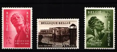 Belgien 992-994 postfrisch #JY092