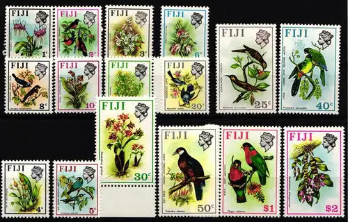 Fidschi 276-291 postfrisch #JY096