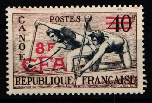 Reunion 368 postfrisch Olympische Spiele 1952 #JZ874