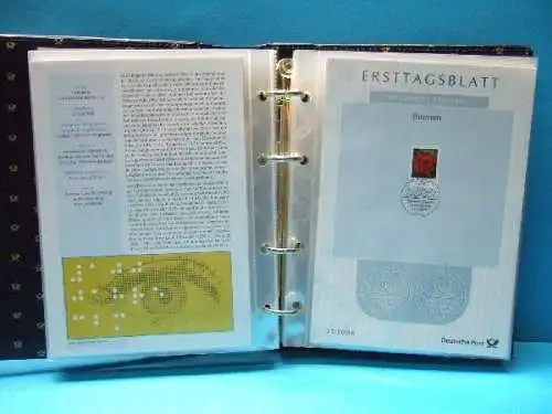 Bund ETB s 2010 im Deutsche Post Binder Ersttagsblatt #JS323